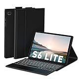Angoli di visualizzazione multipli: puoi trasformare rapidamente il tuo Tab S6 lite in un laptop. Tre ammaccature sulla custodia supportano il tablet in formato orizzontale da tre diverse angolazioni. Perfetto per lavorare, scrivere o guardare video.