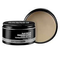 Redken Brews Clay Pomade, Stylingcreme für feines Haar, Haargel für Männer, fester Halt, Haarpaste mit geschmeidiger Textur, Clay für Herren, mattes Finish, kein Verkleben, 100 ml
