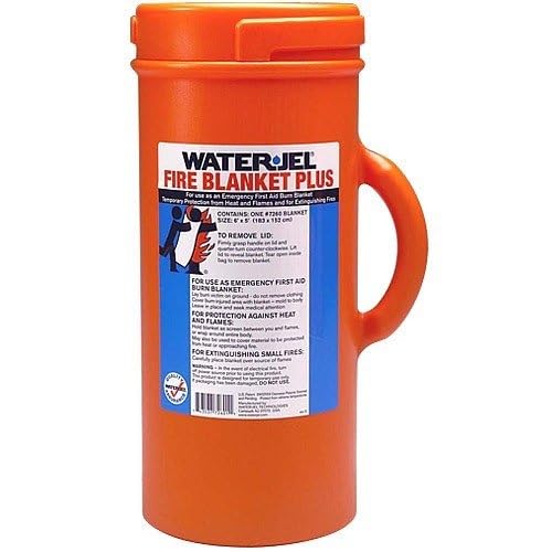 Fire Blanket Heat Shield, 6ft x 5ft, Emergency Fire and Burn Protection, Safety Response Equipment, with Canister-image-11