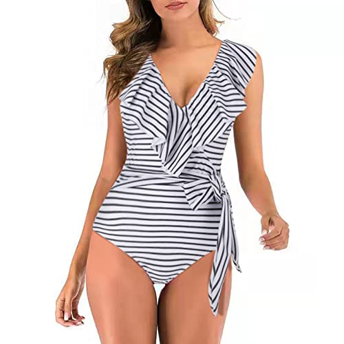 Maillot de bain gainant noir avec coussinets amovibles pour affiner la silhouette en taille S