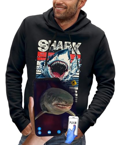 Sweat requin homme tendance et confortable pour le quotidien geek