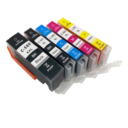 PGI580 CLI581 cartouches d'encre pour TR8550 TS8150 et imprimantes Pixma