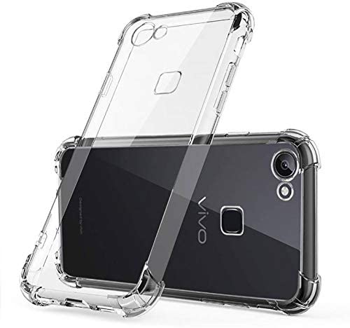 SkyTree Rubber Soft TPU Gel Crystal Clear Bumper Transparent Protective Back Cover Case for Vivo 1802 (B09T76MBZK) Amazon Price History, Amazon Price Tracker