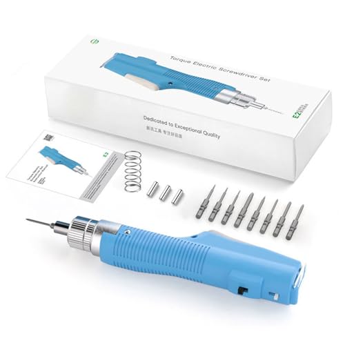 Professional Torques Electric Screwdriver Set Adjustable Torques Forward and Reverse Rotation for Household Repair Professional Screwdriver Set
