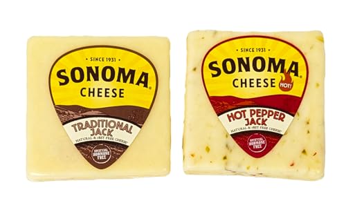 California Traditional Jack (5.3 oz Block) and Hot Pepper Jack