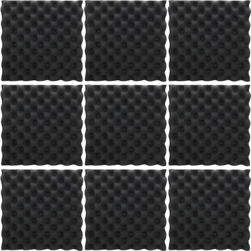 Panneaux acoustiques insonorisants Alipis 12 pièces noir