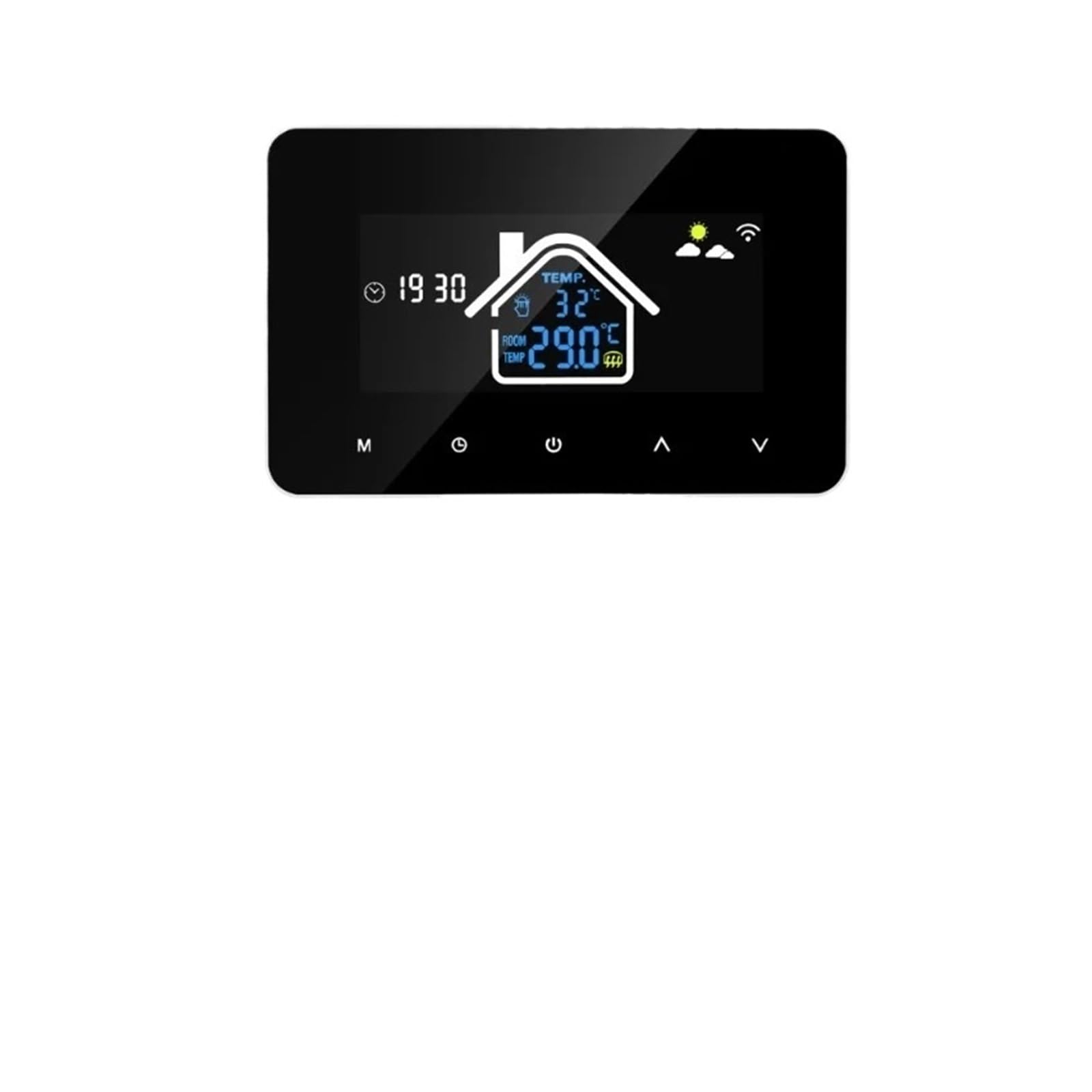 Smart Thermostat Tuya WiFi Temperature Controller Electric Floor Heating Plumbing LCD Display