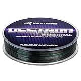 KastKing Destron Essential Monofilament Fishing Line, Midnight Camo, 4LB, 300 yds