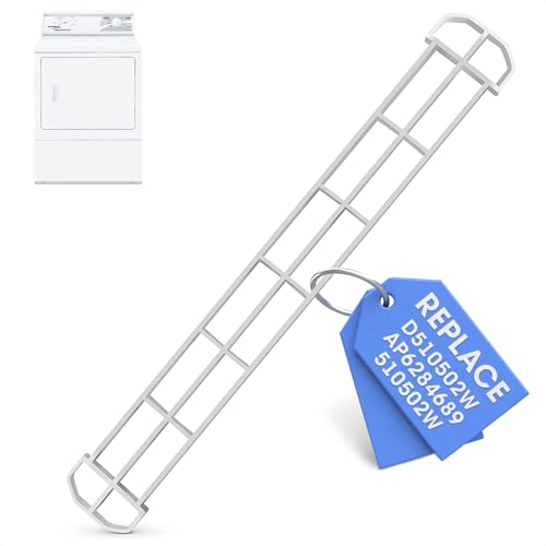 Upgraded D510502W AP6284689 510502W Dryer Filter Replacement - Speed Queen Dryer Lint Filter Cover Lint Trap for Dryer Vent Speed Queen Dryer Parts - Amana Dryer Lint Screen Replacement Dryer Cover