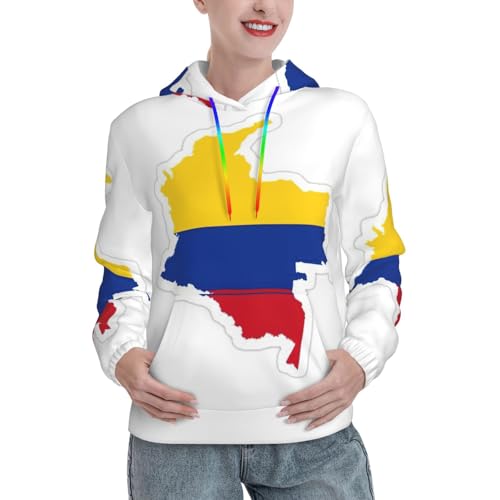 Sweat à capuche Colombie pour femme une idée cadeau originale pour l'automne