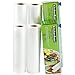 Produktbild KitchenBoss Vakuumierbeutel Lebensmittel mit Cutter-Box: 4 Rolle 20/28x500cm Vakuumrollen BPA-Frei Vakuumierfolie fuer Folienschweißgerät Sous Vide Beutel