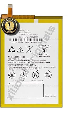 Image of ACBPN50M08 Battery for Micromax in 2b E7544 Battery with 1 Year Warranty** (V243)