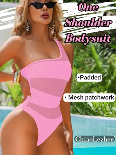 One Shoulder Swimsuit, Pool Party Outfits, Size Runs Small2