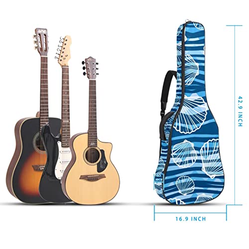 Housse de guitare acoustique étanche avec double bandoulière et poche Motif feuilles d’automne, Multicolore 08, 42.9×16… - Les Beatles, Paul McCartney, John Lennon, RIngo Starr, George Harrison Housse de guitare acoustique étanche avec double bandoulière et poche Motif feuilles d'automne, Multicolore 08, 42.9x16… – Image 6