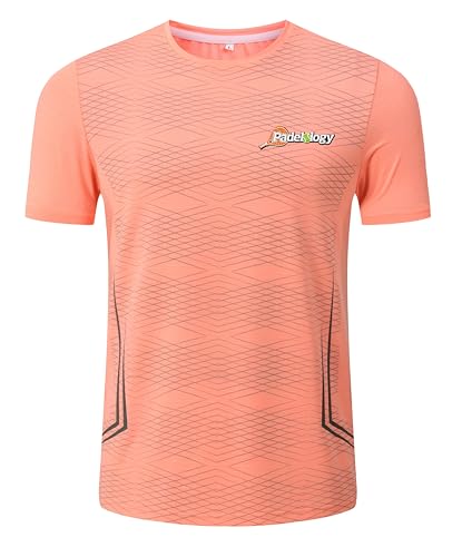 T-shirt de padel unisexe respirant en jersey léger pour homme et femme