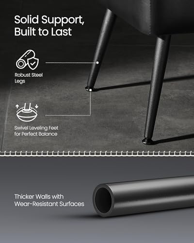 Image of VASAGLE EKHO Collection - Storage Ottoman Bench, Entryway Bedroom Bench, 15 Gallons, Synthetic Leather with Stitching, Mid-Century Modern, Safety Hinges, Loads 660 lb, Ink Black ULOM074B01