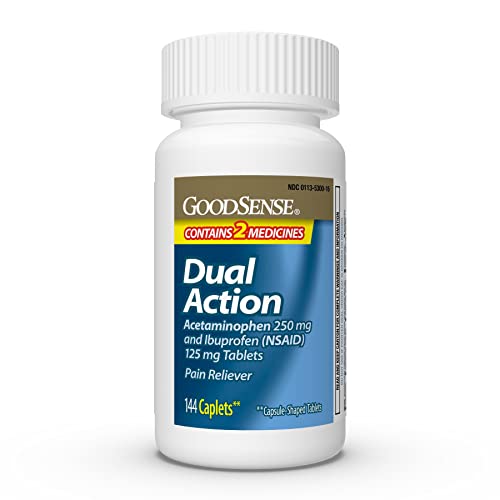 Good Sense Dual Action Acetaminophen and Ibuprofen Tablets #TOP25