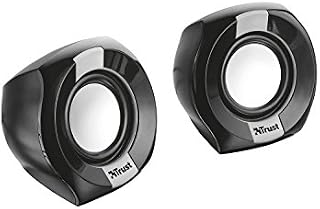 Trust 20943 Polo 2.0 Compact PC Speakers for Computer and Laptop, 8 W, USB Powered , Black