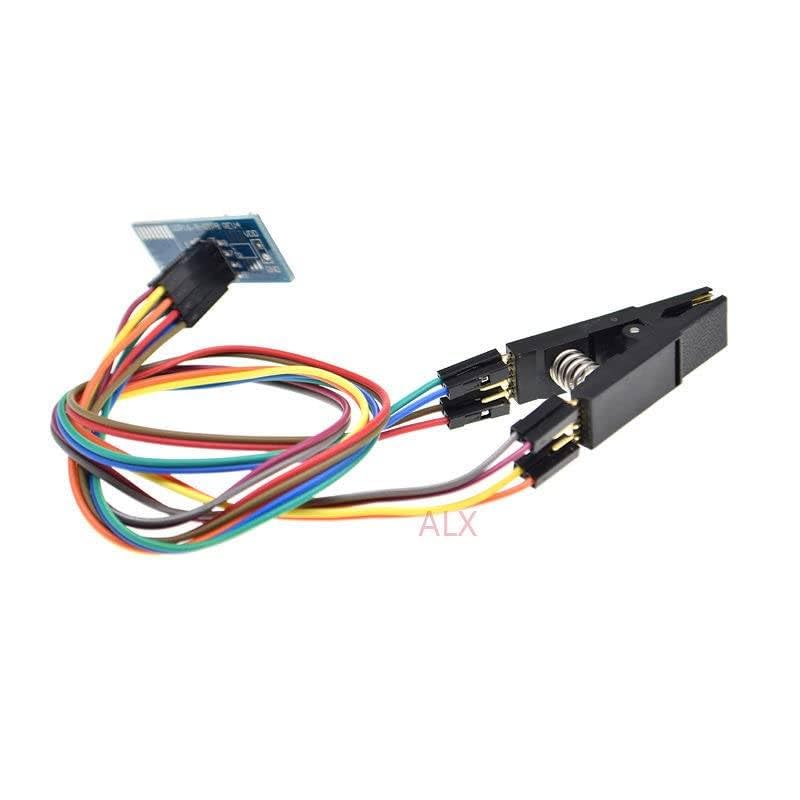 300mil SOP16 to dip8 Flash CHIP IC Test Clips BIOS Programmer Socket Adapter SOP SOIC SOIC16 Converter for 25 Flash 25series