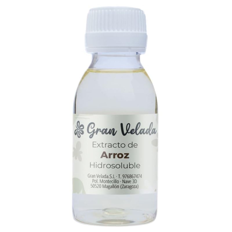 Extracto de arroz acondicionador para piel y cabello. Protege, repara y aumenta la elasticidad. Hidratante y suavizante. Ideal para cremas, champús y más| 1000 ml