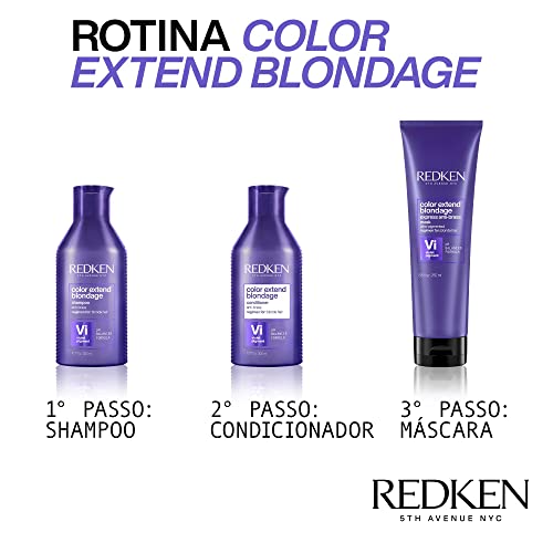 Redken Máscara Capilar Matizadora Color Extend Blondage | Para Cabelos Loiros e Descoloridos | Trata