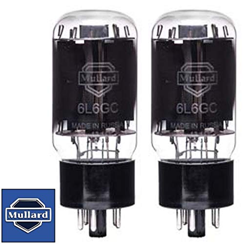 Brand New In Box Mullard Reissue 6L6GC 6L6 Current Matched Pair (2) Vacuum