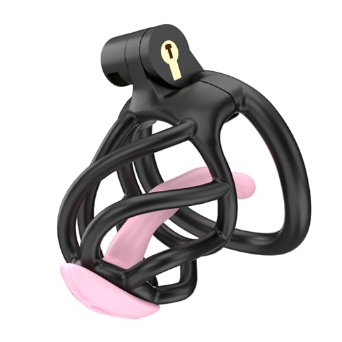 Men's Resin Breathable cage with Five Fixed arc Rings (43mm/46mm/49mm/51mm/55mm) (Black, E6)