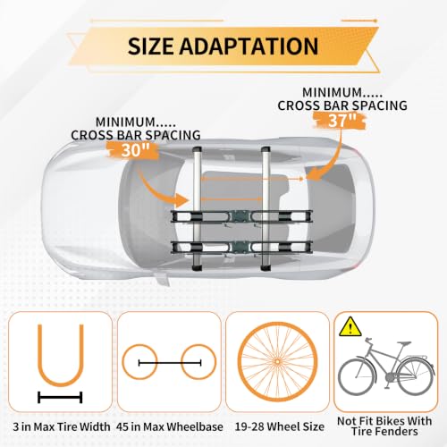 Upright Roof Bike Rack Mount