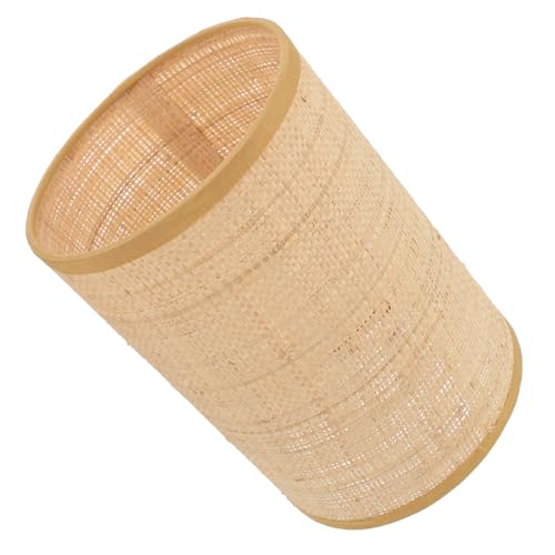 Baluue Geflochtener Rattan Lampenschirm für Tisch Stehlampen...