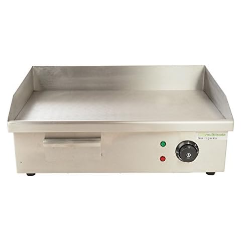 Grillplatte Elektrogrill, GS Multitrade für gleichmäßig gegrilltes Fleisch. Aus Edelstahl Cover