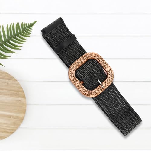 Fashion Braided Belt For Women Teens Waiststrap Simple Wide Belt Decorative Waistband For Vacation Beach3