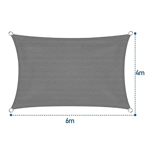 Voile d'ombrage imperméable et protection UV pour l'aménagement de balcon - 5