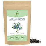 IDDA Herbal Bayas de Enebro Secas 125g, Snack de Fruta