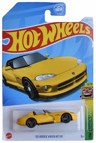 Hot Wheels Dodge Viper RT/10 amarillo 1:64 miniatura 1