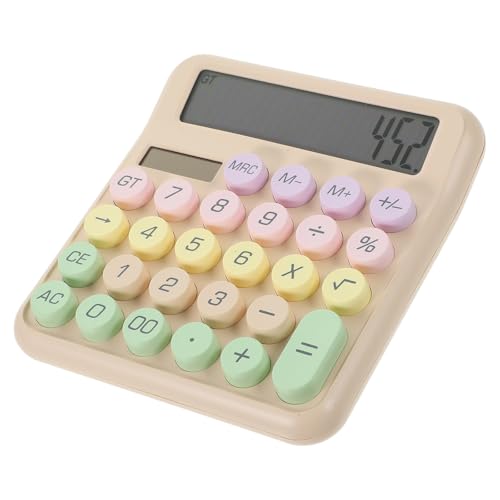 Calculadora mecánica Alipis de botones grandes para aprender matemáticas sin errores