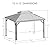 Kozyard Apollo 10’x12’ Hardtop Gazebo, Wooden Coated Aluminum Frame Canopy with Galvanized Steel Double Roof, Outdoor Permanent Metal Pavilion with Netting for Patio, Deck and Lawn (10ft x 12ft)