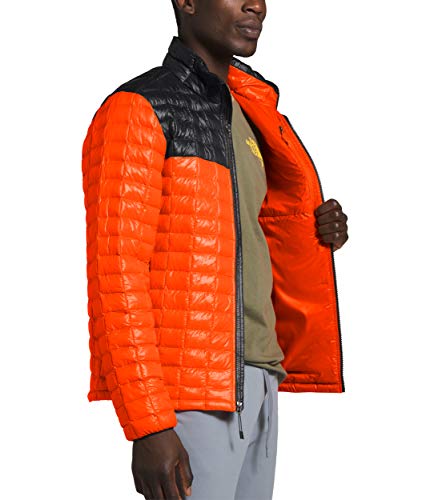 THE NORTH FACE Men’s Thermoball Eco Insulated Jacket - Fall or Winter Coat, Persian Orange, S