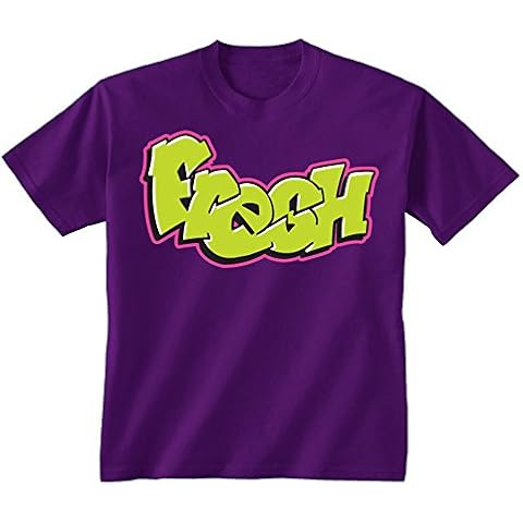 Youth Kids Purple Graffiti T-Shirt Cover