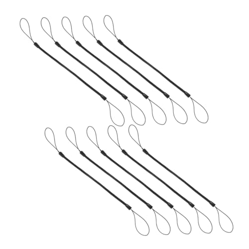 HOMSFOU 10pcs Stylus Pen Hanging Ropes Anti-Lost Spring Ropes Pen Lanyard Touchscreen Stylus Tether