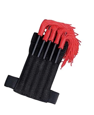 Lee's Stainless Steel Throwing Knives, Set of 5 with Sheath