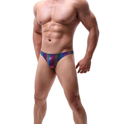 Men's Underwear G-String Thongs Bulge Pouch Low Rise Jockstrap T-Back Strings3