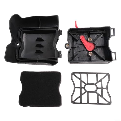 Kit de filtro de aire para cortador de cepillo BC430 43CC 49CC 52CC motor cortacésped parte, plástico de polietileno, filtración mejorada, fácil instalación, compatible con modelos 40F-5 44F-5, color
