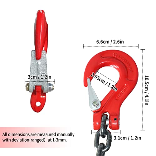 Élingue de levage 6.3mm évite le déséquilibre des charges 3t - 3
