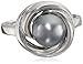 Sterling Silver 8-8.5mm Tahitian Cultured Black Pearl Knot Ring, Size 7