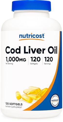 Nutricost Cod Liver Oil Softgels