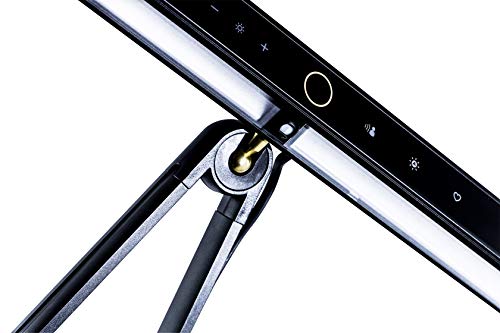 BenQ PianoLight for Upright Pianos, 20.7", Wide Illumination for Keyboard & Sheet Music, 6 Color Modes & Dimmable, 360° Adjustable, Auto on/Off, Auto-Dimming, Piano Lamp with Eye Care Hood (Black)