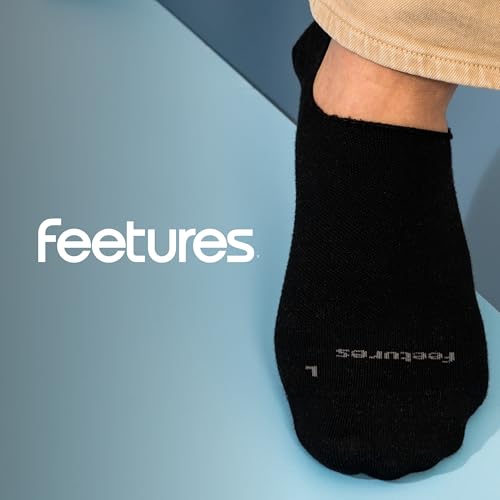 Chaussettes de sport antidérapantes Feetures Elite Invisible avec compression - 7