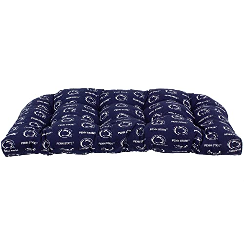 Image of College Covers Everything Comfy Penn State Nittany Lions Indoor Outdoor Settee Loveseat Bench Cushions