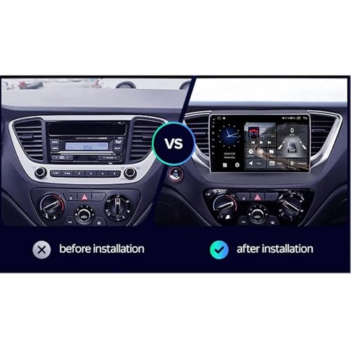 Radio Hyundai Verna 2017 con Android Auto Resuelve la Falta de GPS y Manos Libres en Coche 2