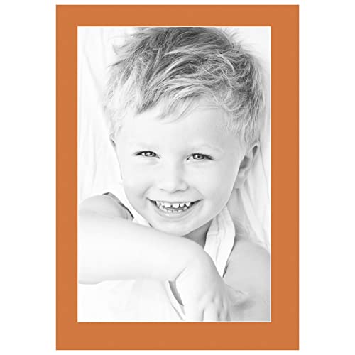 15x23 Tangerine / Octoberfest Custom Mat for Picture Frame with 11x19 opening size (Mat Only, Frame NOT Included)